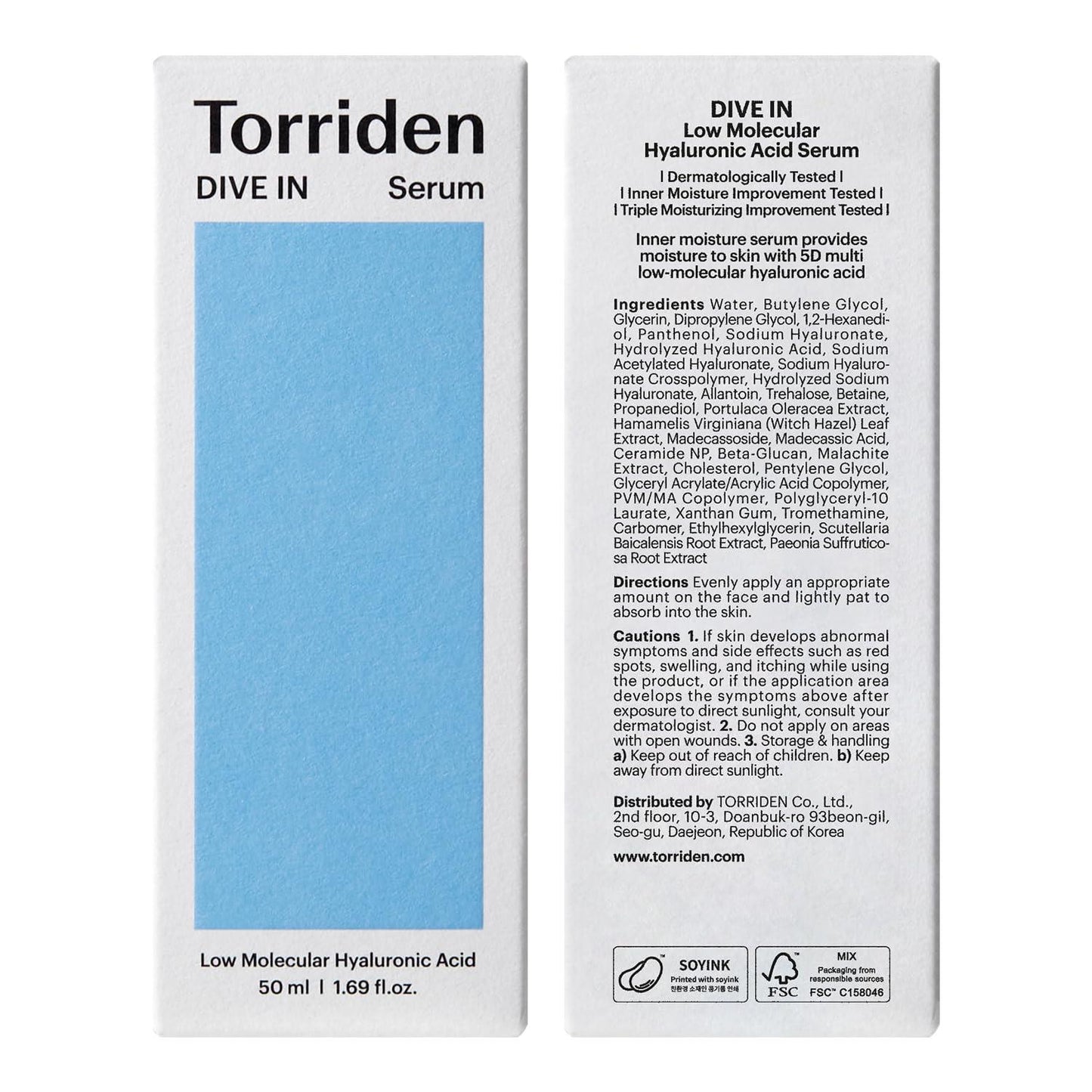 Torriden DIVE-IN Low Molecular Hyaluronic Acid Serum